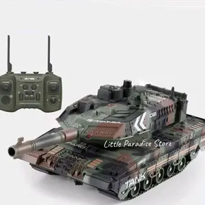 Rc war tank military rc tenk baja 13 channel keluar asap Remote Peluru Anak