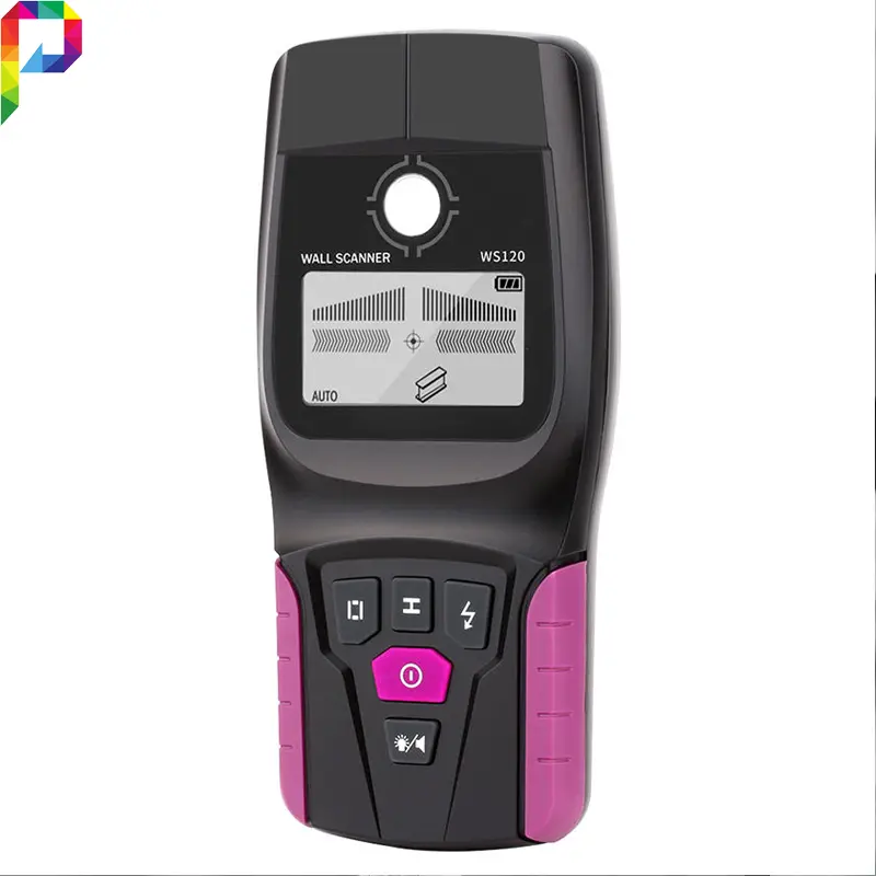 Detektor Pipa Besi Logam Metal Paku PVC Kabel Listrik Tembaga Kayu Wall Scanner Dinding Stud Finder Detector