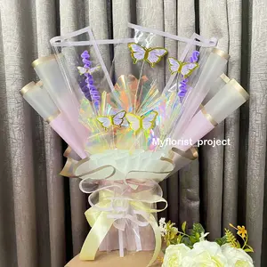 MYFLORIST M2 Buket kupu kupu tanpa LED