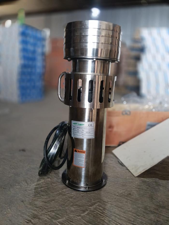 Gambar Pompa Celup Tambak Udang 7.5HP 8inch Submersible Pompa Air Kuras Air Banjir FULL STAINLESS 200QY250-8-5.5 Pompa Tambak 380v dari Poseidonpump Kota Administrasi Jakarta Utara Tokopedia