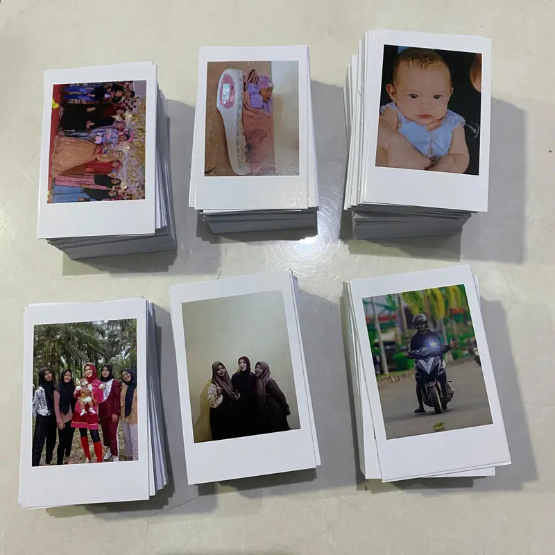 CETAK FOTO POLAROID, CUSTOM DESAIN, MURAH PENGERJAAN CEPAT, BISA RIQUEST FOTO, FOTO KELUARGA, CAMERA Kamera Camera 2