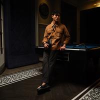 Gambar JB - Jaket Trucker Pria Corduroy Brown dengan Inner Soft Lining & Resleting Logam - Cocok untuk Kasual & Semi-Formal - Brown, S dari JB Stay Classy Kab. Banyumas 4 Tokopedia