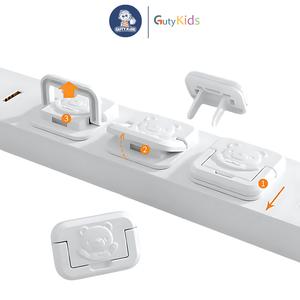 Combo 10 nút bịt ổ điện 2 , 3 chân bằng nhựa GutyKids an toàn cho bé