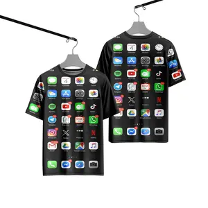 Kaos Jersey Pria Wanita Fullprint Gambar HP Hand Phone Terbaru