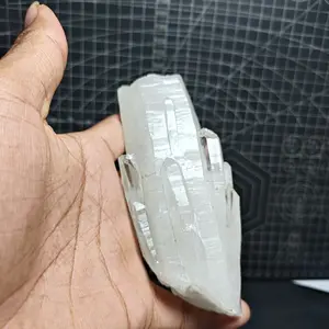 Natural White Milky Quartz Crystal Rough / Raw (1) Asli Batu Alam