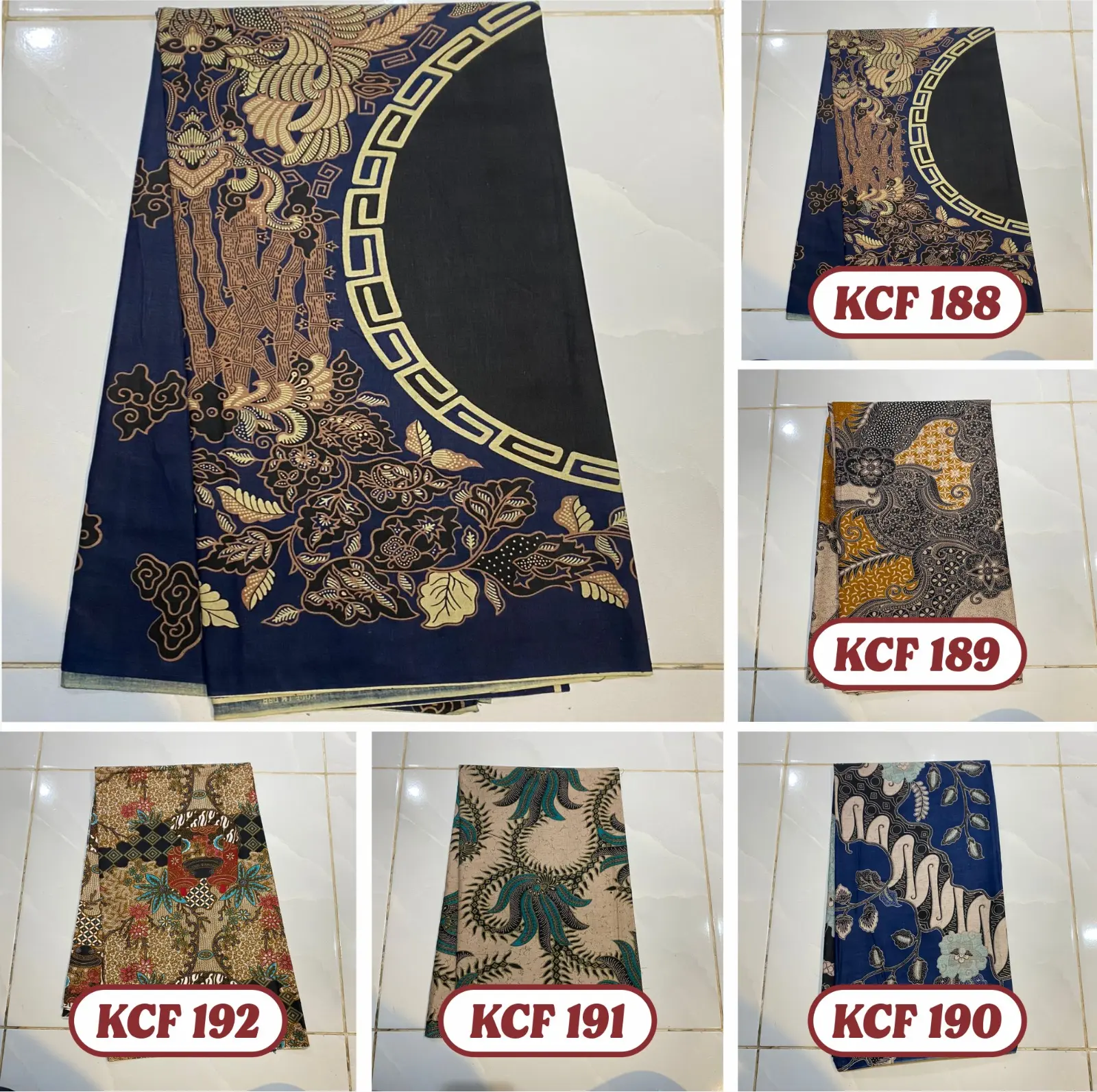 ALISHA KAIN BATIK ORIGINAL (MV) | KCF 188-206 | KAIN BATIK KATUN PRIMA | Kain Batik Premium | Kain Batik Pekalongan | Kain Batik Murah  | Ringan dan adem