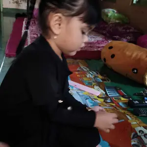 Gamis Abaya Anak Wanita inara Serut pinggang Muslim 0-7 Tahun Free Hijab Syari Lebaran Dewasa Putih Remaja Hitam