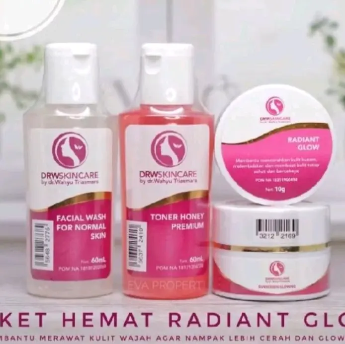 PAKET HEMAT RADIANT GLOW BY DRW SKINCARE