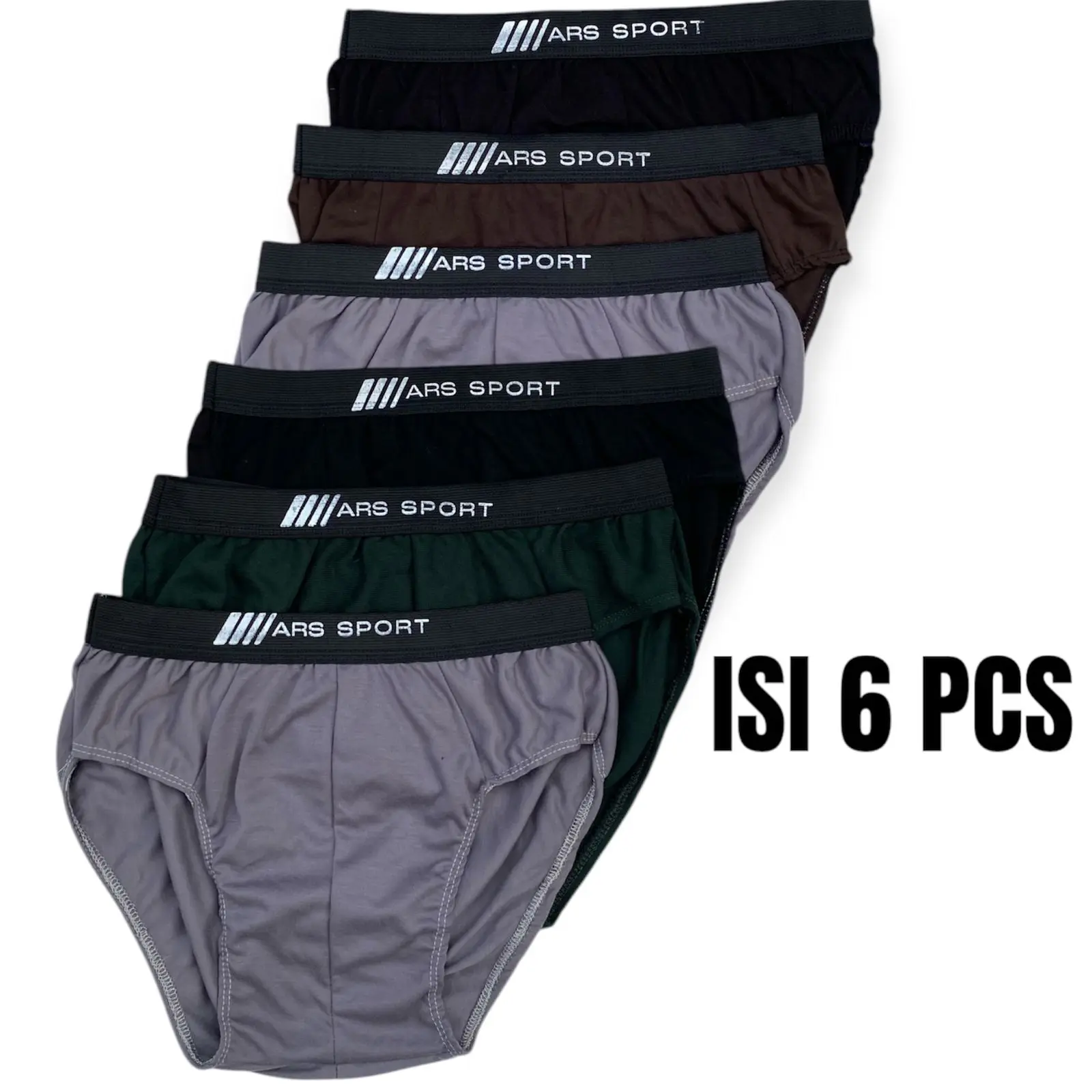 obral 6 pcs cd celana dalam pria//celana dalam laki laki//cd pria//sempak cowok//kolor pria dalaman cdcowok