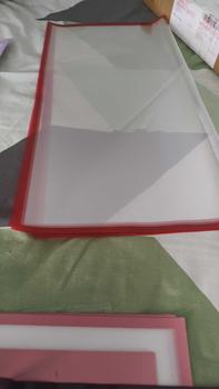 Product Review of *5 LEMBAR* Kertas Cellophane Bucket Bunga [Frame Transparent Glossy] Flower Wrapping Paper Celophane / Krtas Buket Bening Chellophane Hologram untuk Bouquet Snack Uang Wisuda from D**A 0