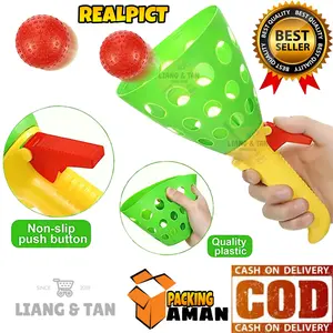 ( BISA COD ) PROMO Mainan Anak Lempar Tangkap Bola Raket Throw & Catch The Ball Outdoor Indoor Fun Game / Mainan Anak Laki Laki / Mainan Anak Perempuan SNI