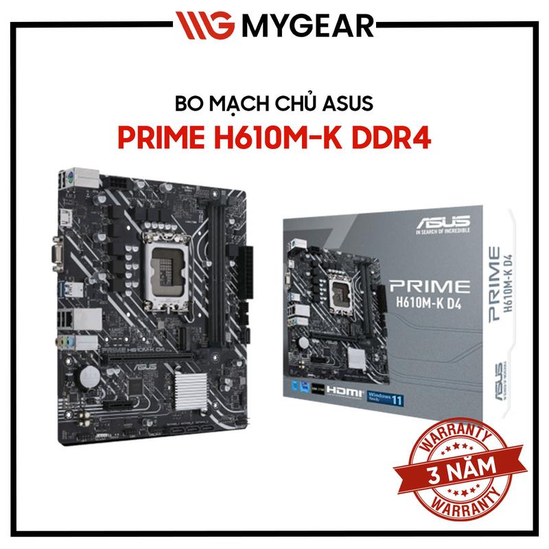 Mainboard - Bo Mạch Chủ ASUS PRIME H610M-K DDR4