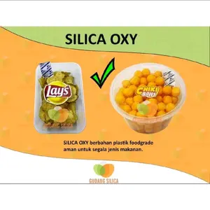 Silica Gell Food Grade OXY isi 100pcs Khusus Makanan Berminyak / Kering / Silica Gell Oxyfree Food Grade Penyerap Kelembapan.
