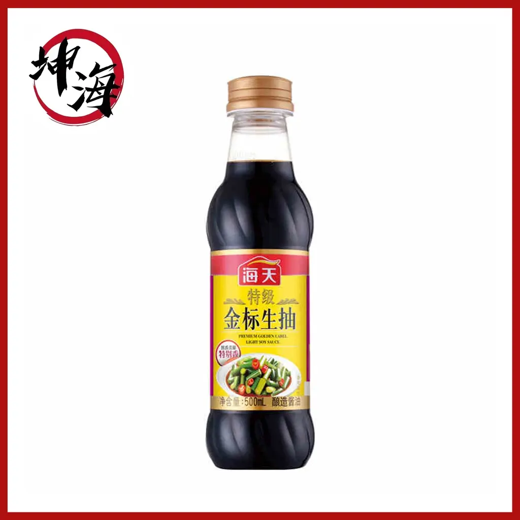 Haitian premium gold label soy sauce Haitian premium gold label soy sauce 500ml local delivery in Singapore