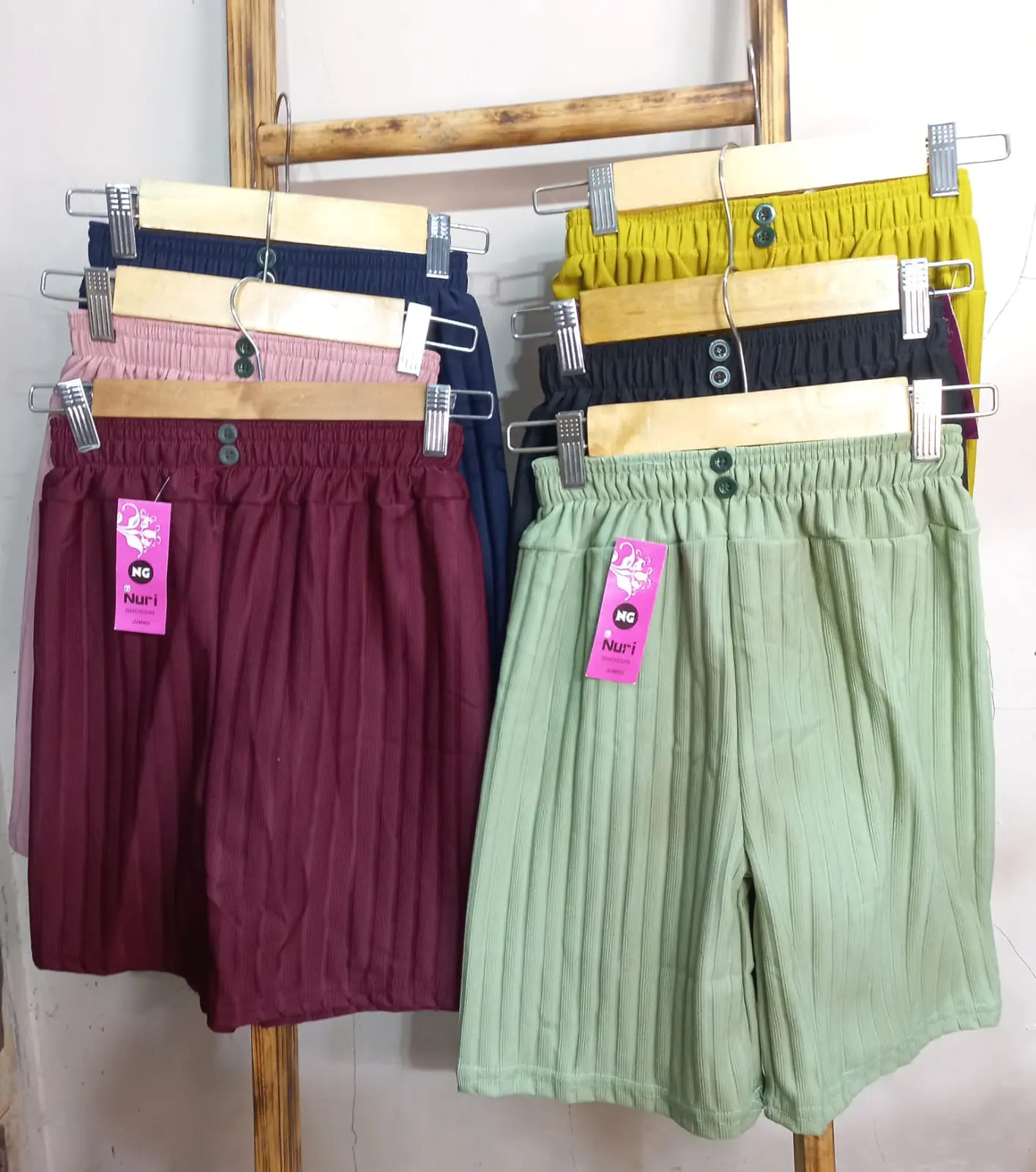 CELANA PENDEK HOTPANTS ANAK KNIT PREMIUM KANCING 2 Celana Fashion Anak Perempuan