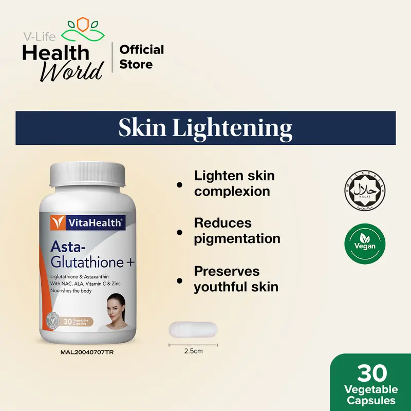 vitahealth l glutathione VitaHealth L-Glutathione Plus 2×30s