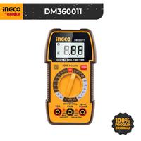 Gambar (FREE POUCH) Digital Multimeter (600V) INGCO DM360011 Alat Pengukur Tegangan AC DC Amper Multi Multimeter Otomatis Baterai dari INGCO Tools by GUNKA Kab. Karawang 4 Tokopedia