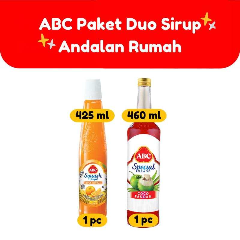 ABC Paket Duo Sirup Andalan Rumah - Shop | Tokopedia