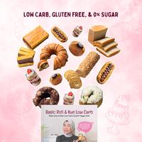 Gambar Alnay Cakery Buku Resep Basic Roti & Kue Low Carb by Bu Ika dari Alnay Cakery Kota Administrasi Jakarta Selatan 1 Tokopedia