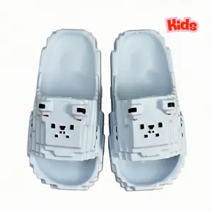 Vivid Sunday - Sandal Selop Premium Anak Lucu 24-35 Karakter Minecraft Lego Beruang Imut Sendal Karet Anti Slip Ringan