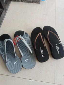 Product Review of Ando Sandal Wedges Jepit Wanita - Ando Nice Blink Hitam from i**3 0