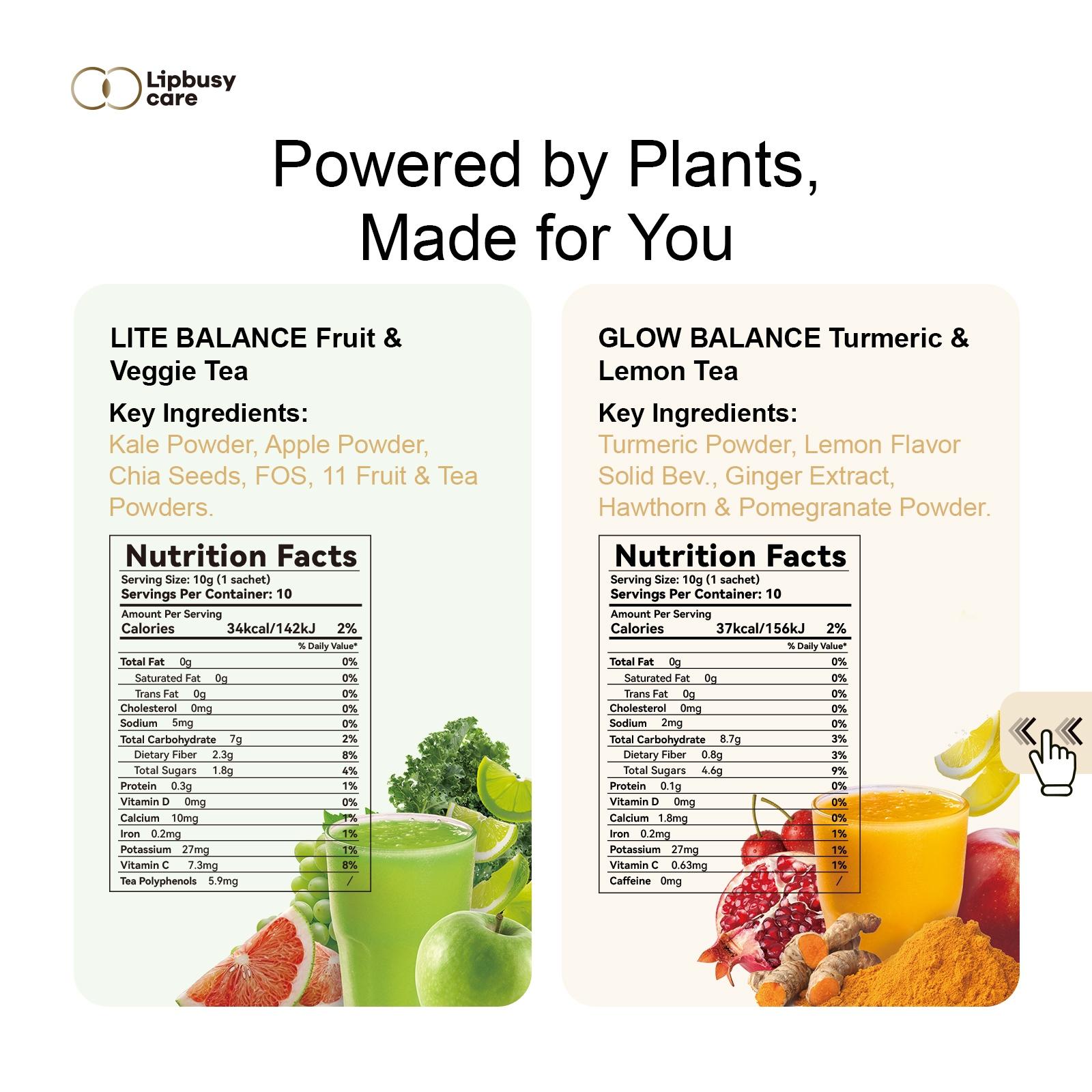 LIPBUSYCARE LITE & GLOW Daily Wellness Ritual - A Perfect Pair of Turmeric-Ginger Lemon Sip & Fruity Kale-Chia Fiber Blend. LIPBUSYCARE LITE & GLOW Daily Wellness Ritual - A Perfect Pair of Turmeric-Ginger Lemon Sip & Fruity Kale-Chia Fiber Blend.