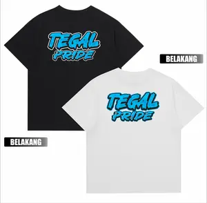 Kaos Tegal T-shirt Tegal Pride Ts bahan katun combed adem lembut nyaman dipakai