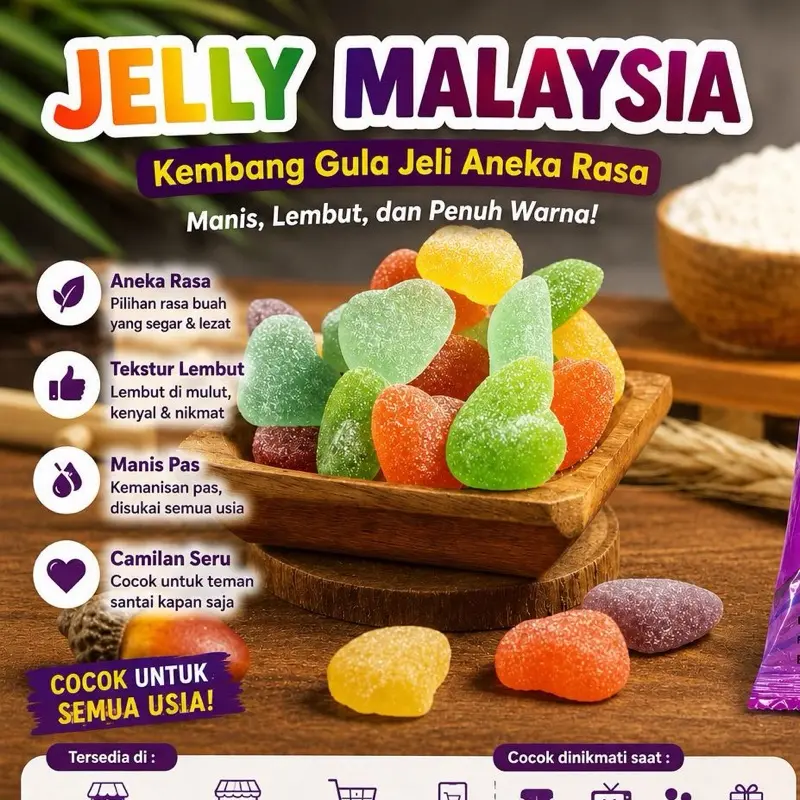 ( JELLY ) Jelly Buah Malaysia