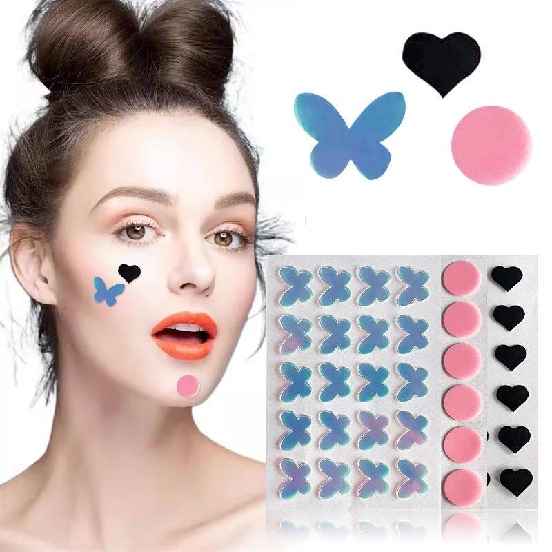 COD Acne Patch Jerawat Hologram Transparan Bening Tahan Air Sakura Butterfly Kupu Kupu Star Love 6