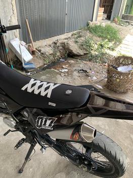 Product Review of Kulit Jok Supersub Extreme Series Hitam Sarung Jok CRF KLX Dtracker WR 155 Kain Jok Motor Trail Supermoto from 7**️ 1