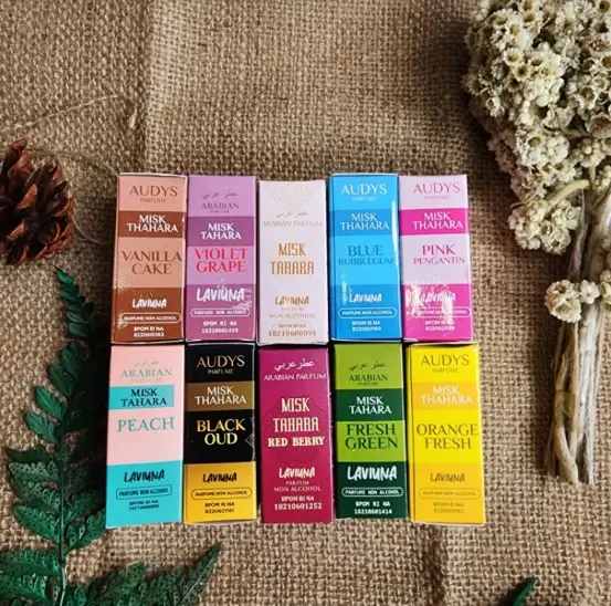 Parfum Misk Thaharah OriginaI 3ml Parfum Wanita BPOM Parfum Terlaris