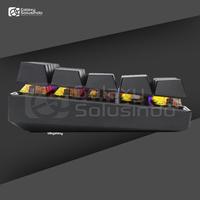 Gambar ARMAGGEDDON MKA-1C NEO Black Mechanical Gaming Keyboard - RED / Brown Switch - Red Switch dari Gasol WTC Surabaya Kota Surabaya 3 Tokopedia