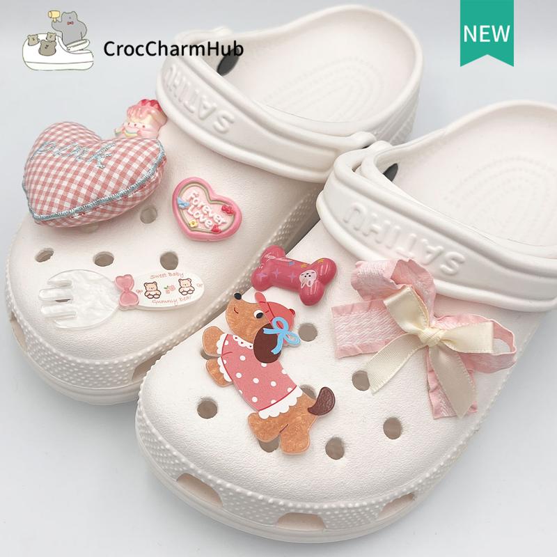 Product Introduction of Jibbits Fashion Clog Jibbitx charm Creative Cute Cartoon Colorful Pattern DIY Shoes Buckle/ Shoes Charm/Clog Button 4