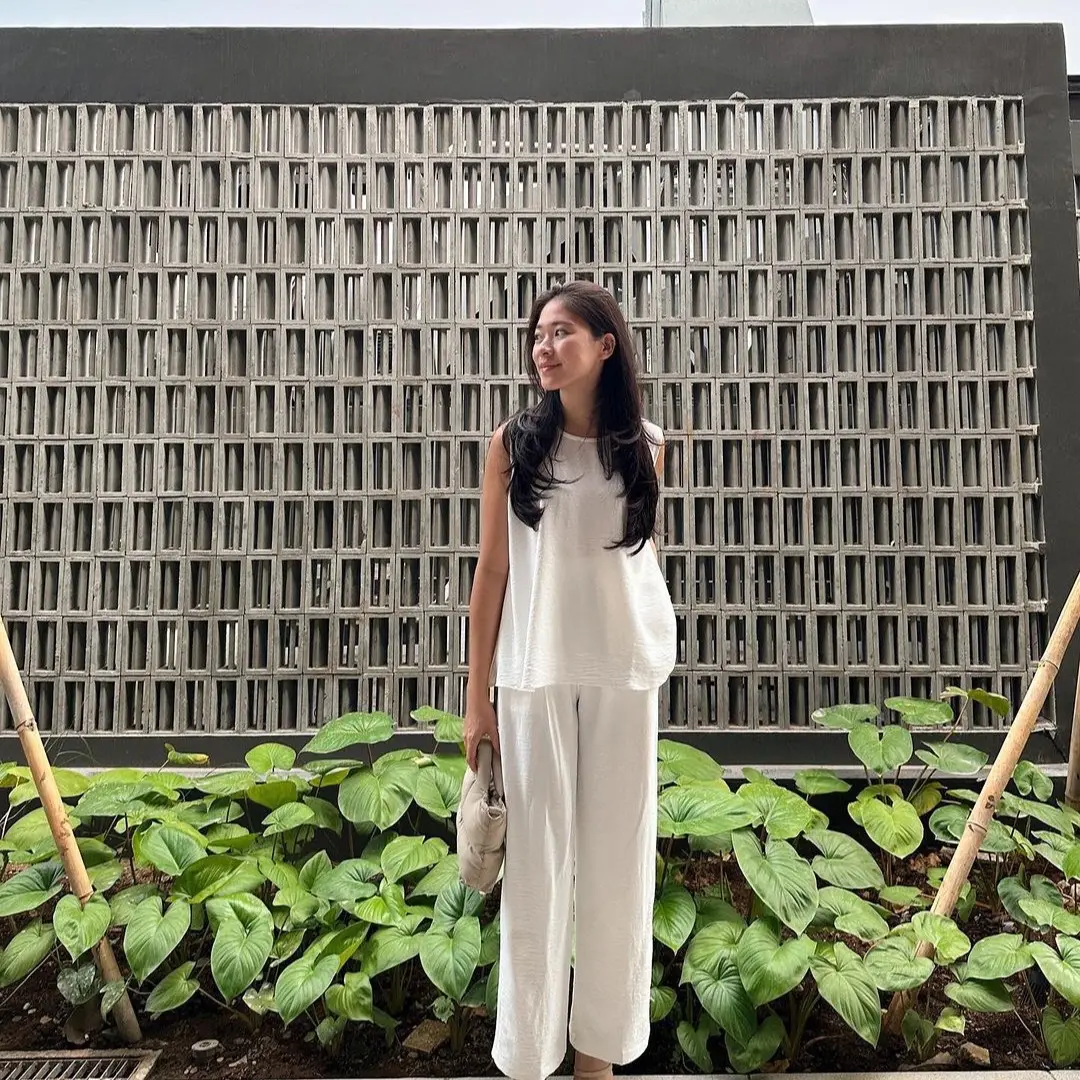 Womscloth - Lucy One Set / Long Pants - Setelan Crinkle Premium