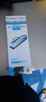Product Review of [RADY] MAYY 8IN1 Adapter Connector DS01 USB-C Type-c Kable Konekter Multifungsi SD Card TF Card Computer Laptop Phone Table from g**u f** 1