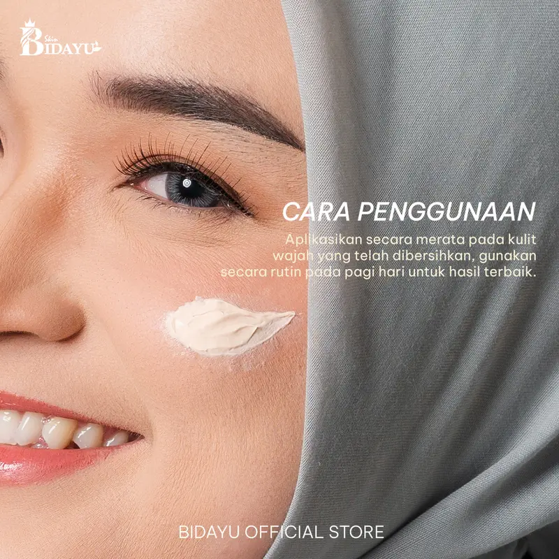 Bidayu Combo Cream – Day & Night Cream Moisturizer with Hyaluronic Acid, Peptide & Vitamin C – melembapkan, menutrisi kulit 2