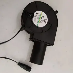 COD Blower BBQ Kipas Blower Ac Turbocharger Portabel Kecil/Bearing Air Flow Pendingin Cooler Fan