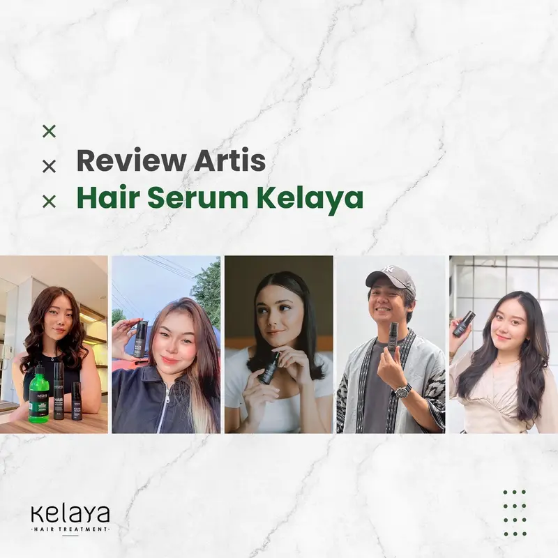 Kelaya Serum Rambut 20ml Hair Treatment - Rambut Rontok Strengthening Vitamin 7