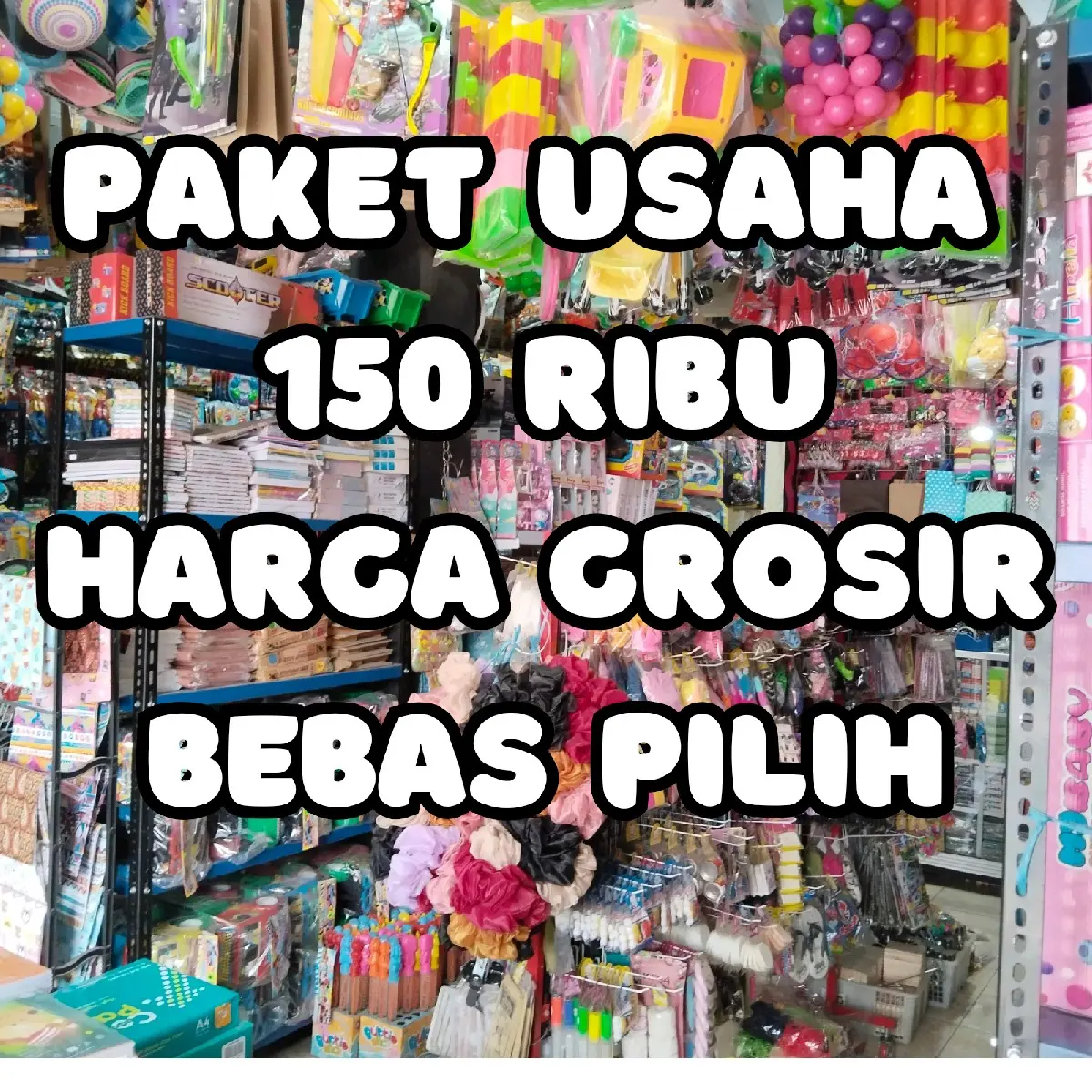 PAKET USAHA MAINAN 150 RIBU HARGA GROSIR BEBAS PILIH Toy