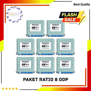 XUMIKURA SPLITTER BOX 1:8 PLUS RASIO PAKET 8 ODP PREMIUM QUALITY
