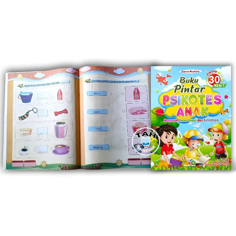 Buku Pintar Psikotes Anak - Pintar 30 Menit (CA) Psychology 1