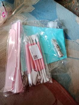 Product Review of ID HOME 12 PCS Set Silicone Cream Reusable Pastry Bag+10 Nozzle Set Alat Dekorasi Kue from n**i 0