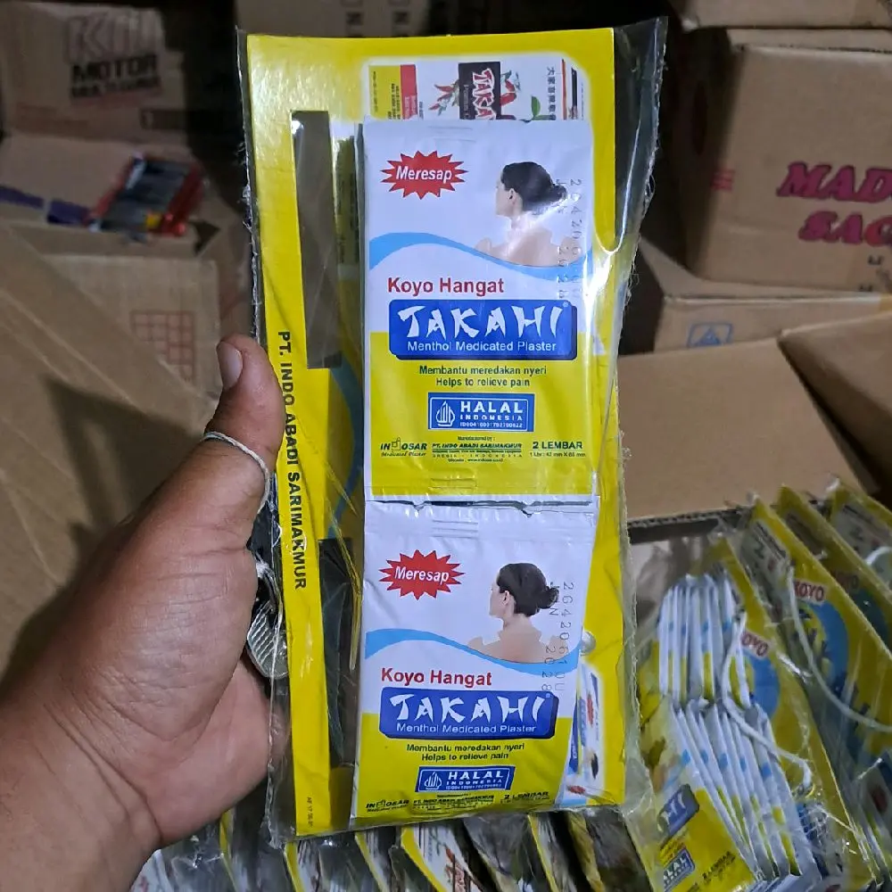 Koyo HANGAT TAKAHI plaster hangat koyo renceng 2 renceng