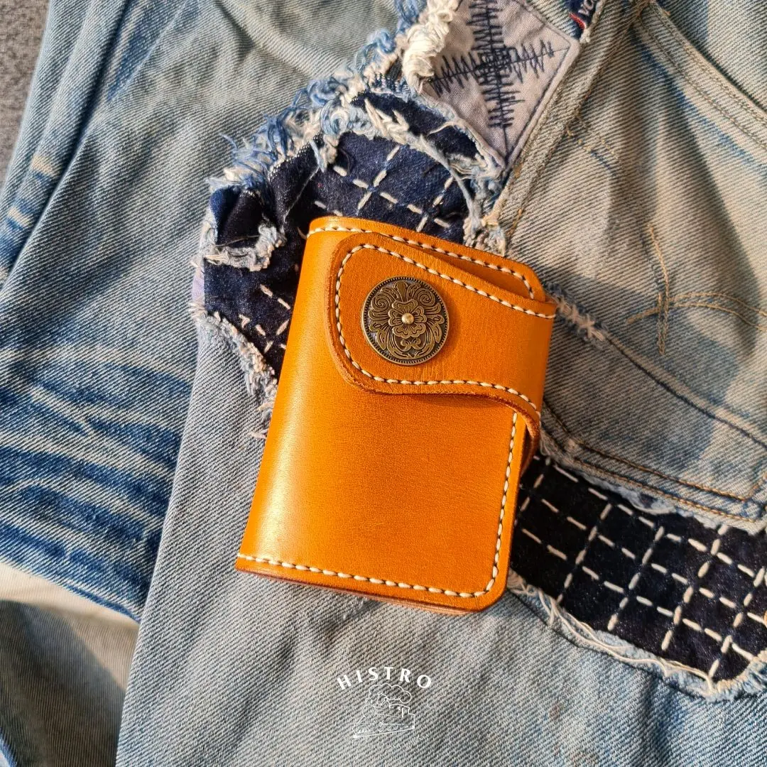 histro flinders medium wallet handmade | dompet kulit handstiching