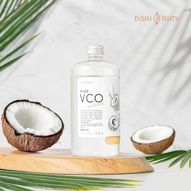 VCO | Virgin Coconut Oil 1 Liter - Dari Bumi Minyak kelapa Murni 1