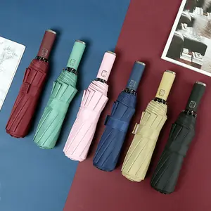 Payung Jumbo Buka Tutup Otomatis Payung 10 Jari Kuat Tahan Badai Payung Buka Tutup Otomatis