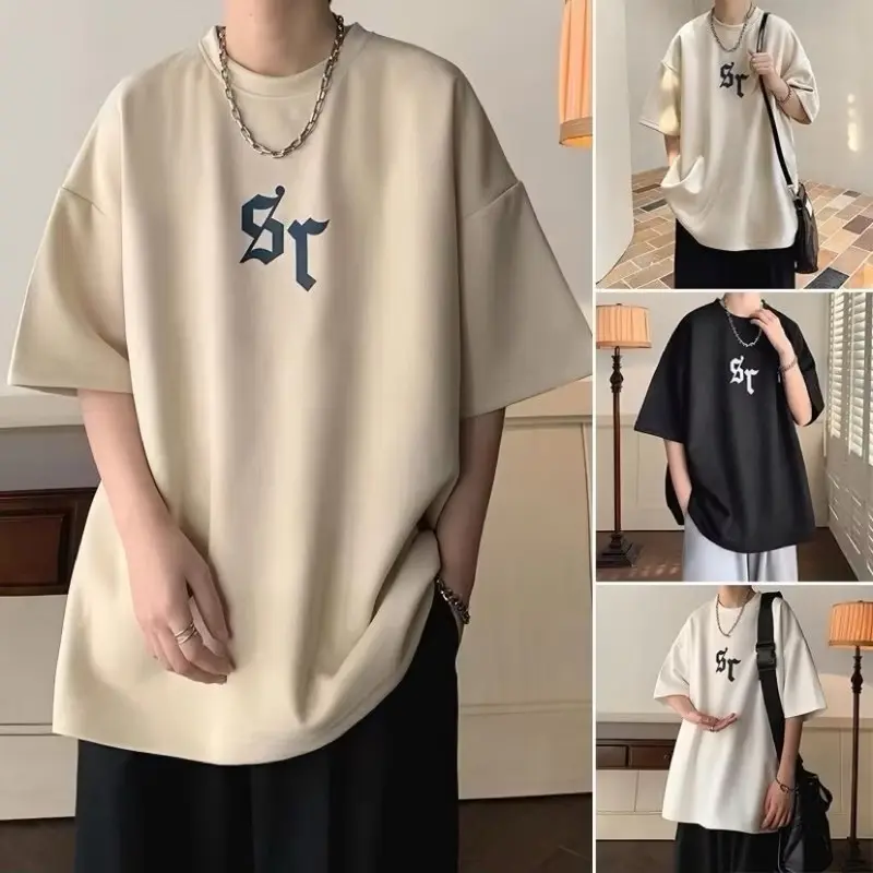 T Shirt Big Size ( M - 6XL ) Kaos Jumbo SIMPEL SR SIMPLE GOTHIC Oversize Unisex M L XL XXL 3XL 4XL 5XL 6L Atasan Cotton Combed Korean Ulzzang Street Wear Kaos Lengan Pendek Pria Wanita Jumbo Hypebeast Y2k Hip hop Denim Hitam Putih Beige Navy 0