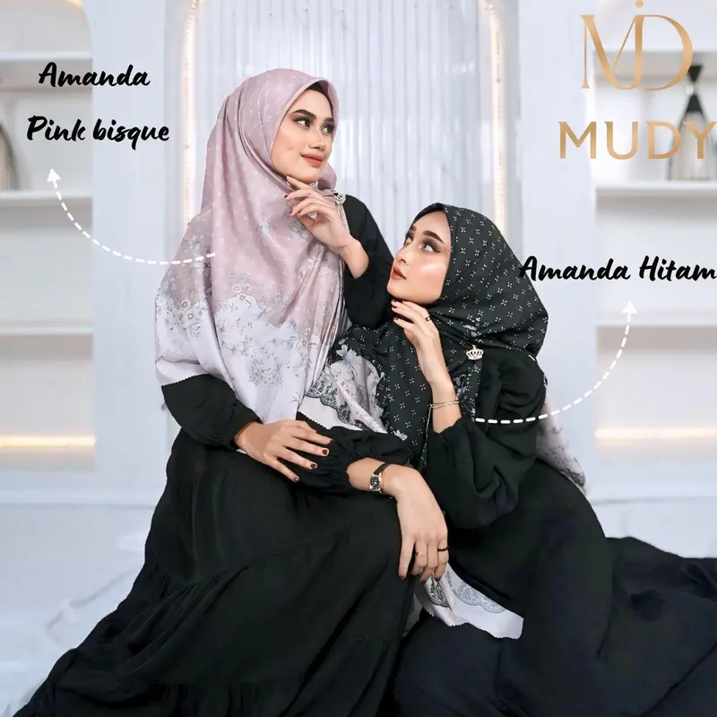 Hijab Segiempat Motif Syari Mudymudy 4