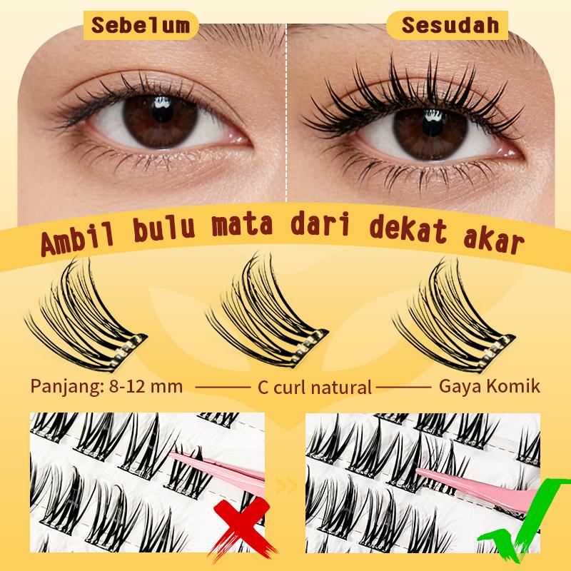 HOHOISYOU Sunflower Series Bulu Mata Palsu Tanpa Lem Kemasan Besar dengan Isi yang Banyak 120 Potong - Nyaman & Mudah Digunakan untuk Sehari-hari Pesta & Makeup Liburan - 3D Volume Technology & Bahan Fleksibel - Eyelash, Set HOHOISYOU Sunflower Series Bulu Mata Palsu Tanpa Lem Kemasan Besar dengan Isi yang Banyak 120 Potong - Nyaman & Mudah Digunakan untuk Sehari-hari Pesta & Makeup Liburan - 3D Volume Technology & Bahan Fleksibel - Eyelash, Set