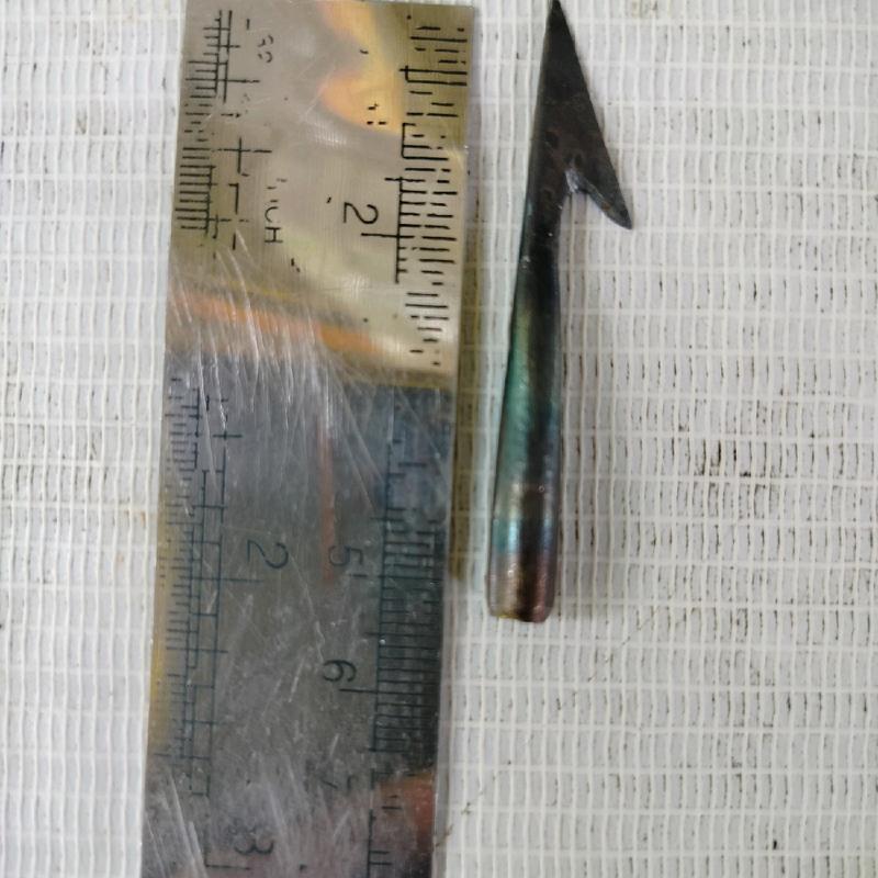 Piarik Ikan Tradisional Bahan Besi 6 Inch Lubang Belakang 4mm 1